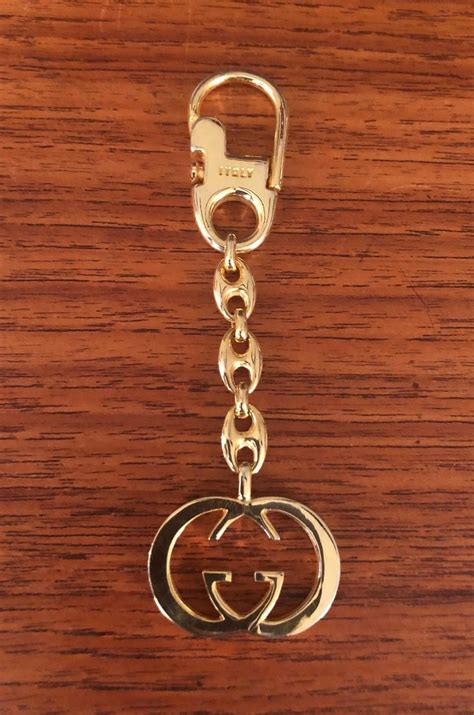 gucci key holder men's|gucci keychain vintage.